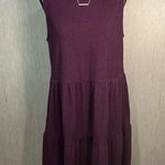 Nine Britton NWT Rich Purple Midi Dress Size Large Photo 0