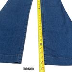 Free People  Flare Stretch Jeans Retro Country Cowgirl Rodeo Size 24 Photo 8