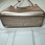 Kate Spade  Wellesley Quinn Metallic Gold Leather Tote Shoulder Bag Purse Photo 5