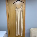 Princess Polly Champagne Midi Dress - Size 2 Photo 1