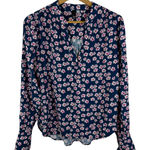 Kut From The Kloth  Floral Blouse Medium Bloomcore Cottage Boho Office Feminine Photo 0