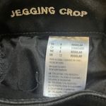 American Eagle Super Super Stretch Jegging Crop Distressed Black Jeans Size 8 Photo 8