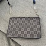 London Fog  Black and Gray Crossbody Bag Photo 2