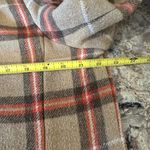 Jolt Plaid Wool Overcoat One Button Dress Jacket Size XL Photo 6