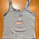 Victoria's Secret  Top Blue Crop Photo 0