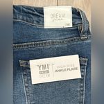 Ymi 🆕 Women's Classic High Rise Ankle Flare Blue Flare Jeans Size 7/28 Photo 5