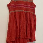 Torrid NEW NWT  3 Plus Size Super Soft Smocked High Neck Babydoll Top Orange Tank Photo 4