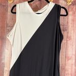 Summersalt  Black And White Midi‎ Dress Size Large Photo 2