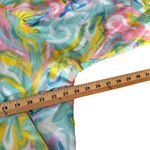 Vtg Bocoo 80s 90s Abstract Art to Wear Windbreaker Jacket Sz L Barbie Ken‎ Retro Blue Size L Photo 7