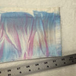 Embellish Tie Dye Moto Jeans Distressed Ripped Gummo Biker Style Colorful Sz 28 Blue Photo 3