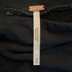 Free People  Medium Rock With It Off The Shoulder Top Black Embroidered BOHO Photo 5