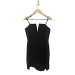 Liv Foster Asymmetric Hem Short Cocktail and Party Dress Size 6 New Black Photo 2