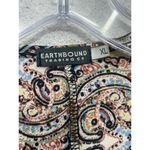 Earthbound  Cardigan Cover Up XL Boho Artsy Festival Beach Vacation Oversized Photo 5