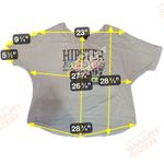 Torrid Vintage Women 3X Gray Heather Hipster Graphic Tunic Shirt Dopamine Photo 7