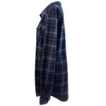 O'Neill Plaid Flannel Tailored Fit Long Shirt Jacket Gray Size XXL Photo 2