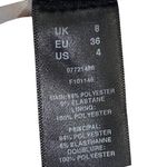 ASOS  Black and Gold Baroque Long Sleeve off shoulder mini Dress Size 4 Photo 11