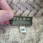 Carraig Donn Cable Knit Merino Shawl Collar Medium Cardigan Sweater Ireland Tan Photo 3