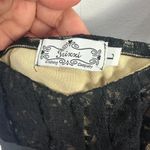 Trixxi Vtg Y2K  Black Lace Nude Lined Dress L Whimsigoth Goth Fairy Grunge Prom Photo 1