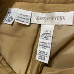 Jones New York Old money Vintage camel high waisted worsted wool Straight leg dress Pants Photo 6