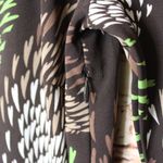 Ann Taylor LOFT | Abstract Heart Faux Wrap V-Neck Dress Photo 8