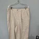 Briggs New York Vintage  Pleated Front Pants Trousers Women’s Plus Size 16 Cream & Light Beige Photo 2