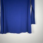 Soft Surroundings Long Sleeve Scoop Neck Tunic Top Blue Sz XS Photo 3