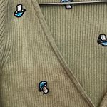 LA Hearts Pacsun L.A.Hearts Cropped Mushroom Embroidered Sweater Photo 9