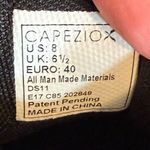 Capezio Fierce Black Split Sole Dance Hip Hop Sneakers Women’s Size 8 Lace Up Photo 1