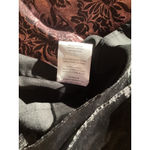 Sachin + Babi SACHI & BABI NOIR METALLIC ROSE GOLD HI-LO Cut Out sleeveless midi floral GOWN 0 Photo 9