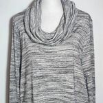 Lou & grey Gray Cowl Neck Pullover Size Large Heather Gray Tunic Photo 2