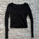 Brandy Melville Black Long  Sleeve Top Photo 0