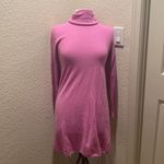 Isaac Mizrahi Women’s Lilac Purple Turtleneck Sweater/Dress Ribbed Cashmere Sz S Photo 4