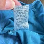 Fresh Produce  XL Teal Print Rayon Stretch City Skort Made in USA! Photo 4