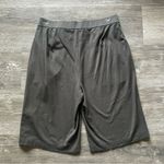 Eileen Fisher Pima Cotton Jersey Knit Walking Shorts in Gray Size XS Photo 1