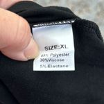 Diamond Lace Sleeve Cut Out Midi Dress Black XL Photo 3