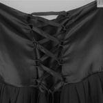 Cinq à Sept NEW Strapless 100% Silk Mini Dress, Black, US 8 Photo 6