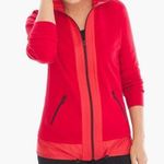 Chico's Chico’s Zenergy size L Becca fabric mix jacket in Berry Photo 0