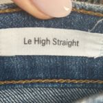 frame denim Le High Straight Fade In Merriweather Wash Size 26 Gently Used Photo 6
