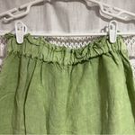 Young Fabulous and Broke YFB Linen Blend Relaxed Light Green Trousers Photo 4