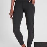 Athleta Black Salutation 7/8 Tight in Powervita 531322 Photo 0