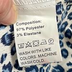 BTFBM Full Length Animal Print Back Cutout Summer Dress XL Blue Photo 9