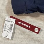 Dress Barn   | NWT Navy Blue Signature Fit Skinny Pull-On Pants | Size 12 Photo 8