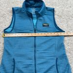 L.L.Bean  Quilted Zip Vest Teal Blue Women's Medium Regular Photo 5