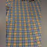 Classic Elements Vintage Floral Embroidered Plaid Check Large Photo 0