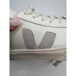 VEJA ‎ Shoes Women 6 White Gray Leather Lace Up Campo Sneakers Fashion Outdoor Photo 9
