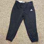 Adidas Womens Black AEROREADY Softball Baseball Pants Athletic Size S Photo 0