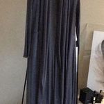 Boutique Lightweight Ruffle Shawl Collar Cardigan Drape Cape Photo 0