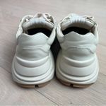 Gucci Rhyton Logo Print GG Sneakers in Tan - Authentic Photo 4