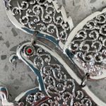 Vintage Adjustable Sterling Silver Bird Necklace Photo 5