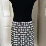 St. John Tweed Pattern Knee-Length Dress Sz 6 made in USA Designer Photo 4